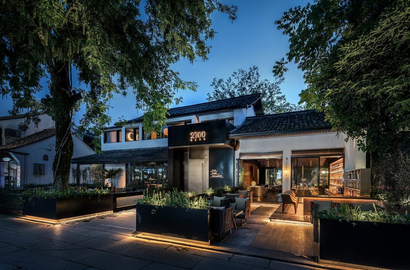 London buy-to-let property at dusk